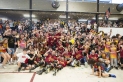 Equip i afició celebren l'ascens a Primera Catalana.