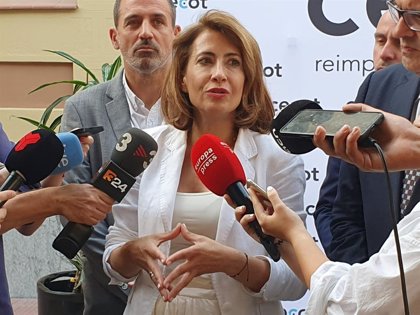 La ministra Raquel Sánchez, aquest dimecres a Terrassa va tornar a parlar de la Ronda Nord