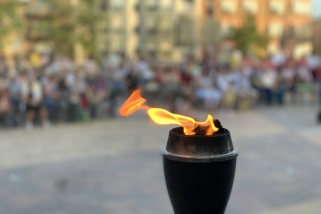 La flama del Canigó a Castellar.