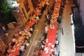 Moment del sopar de la Revetlla de l’Associació del Centre, l'any passat. || CEDIDA