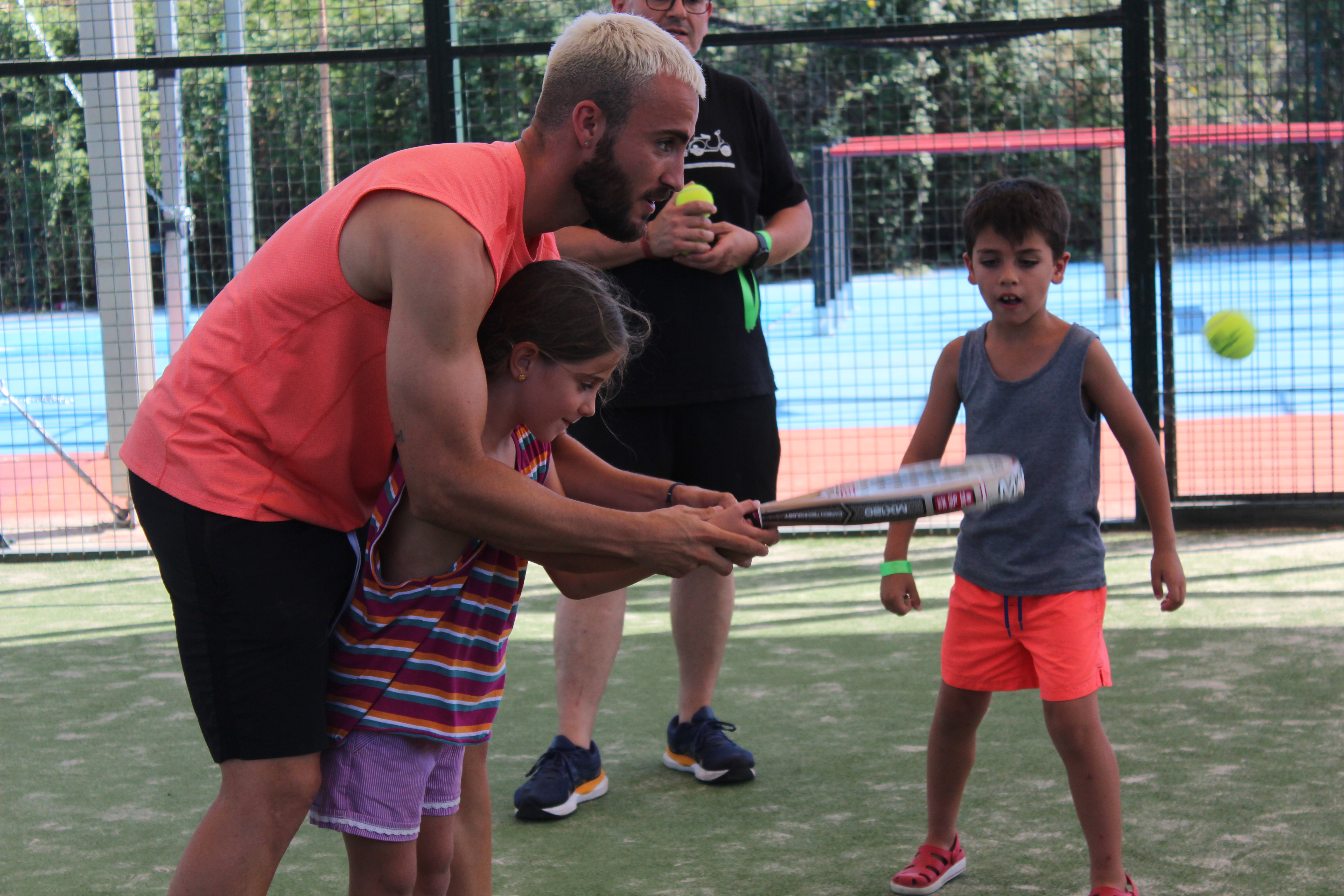 Activitat esportiva a la Festa Major de Can Font, Ca n'Avellaneda i Penya Arlequinada. || CEDIDA