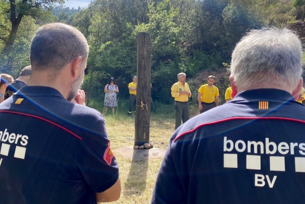 Acte de record i homenatge de Bombers, ADF i Serna, en el 20è aniversari de l'incendi de Sant Llorenç Savall - CEDIDA