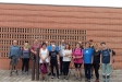 Els participants uns minuts abans d’iniciar l’itinerari cap a Can Santpere / Aj. Castellar