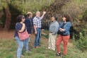 El regidor, Josep Maria Calaf, al centre, serà l’encarregat de defensar la moció / C. D. 