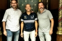 L'esportista castellarenc David Sánchez, al centre, ha rebut el reconeixement del consistori || Aj. Castellar