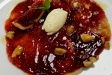 El carpaccio de figues, cremós de formatge i nous, una de les propostes del restaurant Garbí