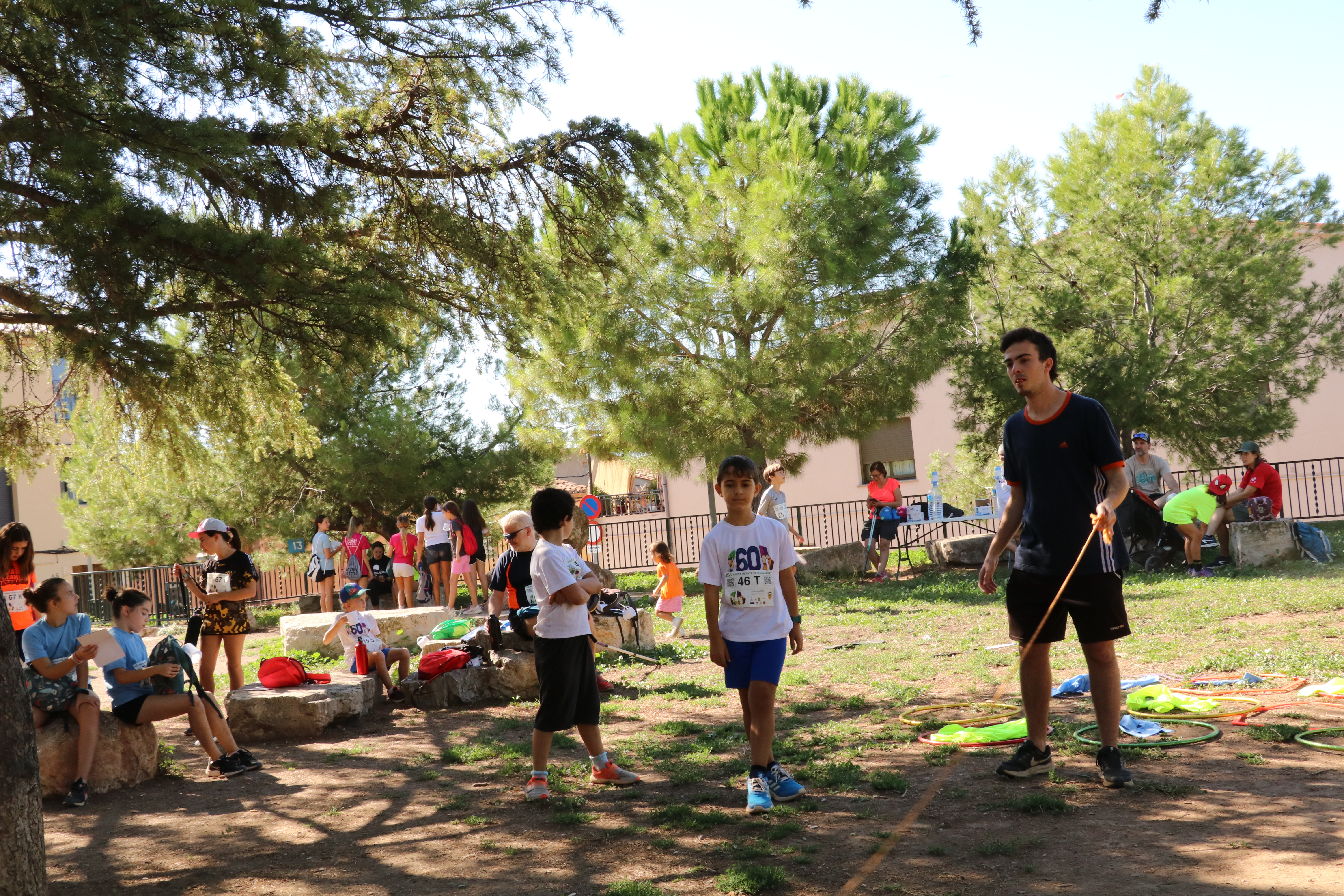 Zona de jocs de la 62 Marxa Infantil de Regularitat. ||C. S.