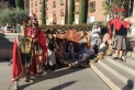 13 figurants de Sant Feliu del Racó van participar al macropessebre a Montserrat, el passat 19 de novembre. ||CEDIDA