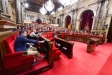 Sessió parlamentària d'aquest dijous en què es va debatre sobre la B-40