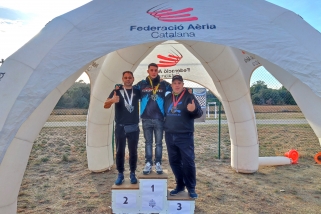 Albert Rosines (centre), Marc Bosch (esquerra) i Josep de la Fuente (dreta) | Cedida