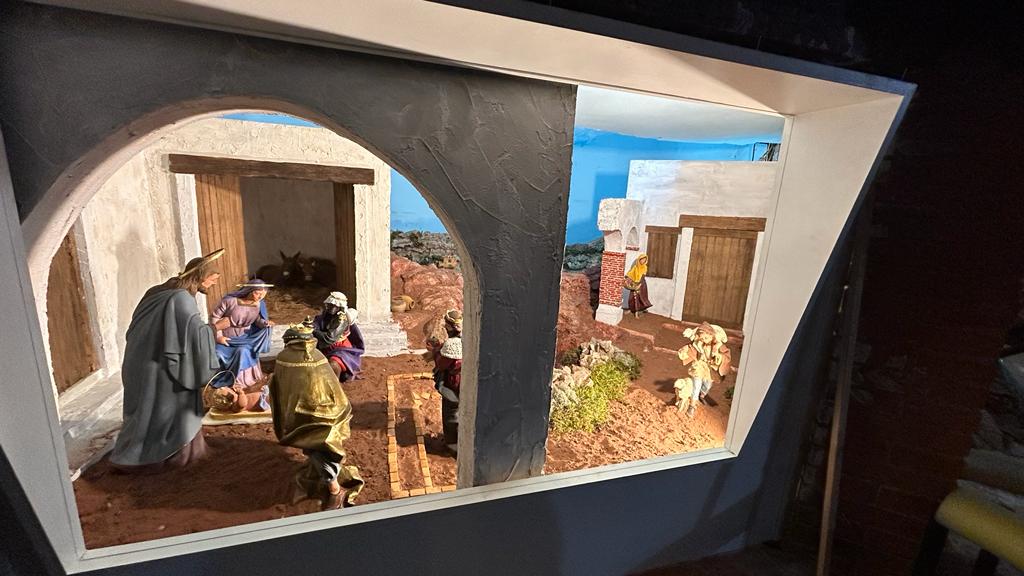 Diorama del Taller de Pessebres. ||GRUP PESSEBRISTA CASTELLAR