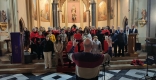 Moment del Concert de Nadal a l’església de Sant Esteve. || C. LECEGUI