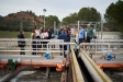 Els portaveus i regidors dels grups municipals van fer dijous una visita a la depuradora de Castellar