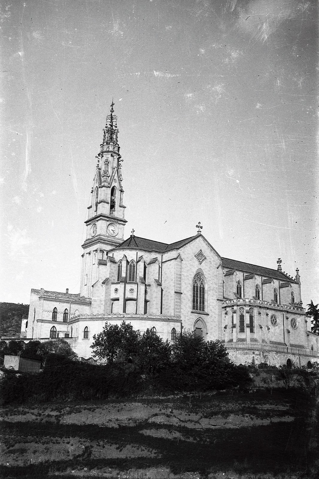 Imatge de l'església de Sant Esteve, la 'catedral del Vallès'. || P. VENTURA