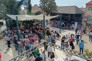 Els 'Petits concerts de Sant Josep' als Jardins del Palau Tolrà, dissabte al matí. || M. ANTÚNEZ