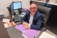 L’assessor fiscal Jordi Perarnau al seu despatx dilluns passat