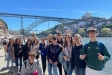 Els alumnes d'El Casal, portuguesos i estonians a Porto