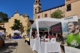 Una imatge de la fira de Sant Ponç de l'any passat amb l'estand del Centre Auditiu Castellar