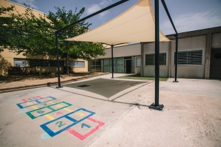 Un dels ombracles que ja s'han instal·lat a Castellar