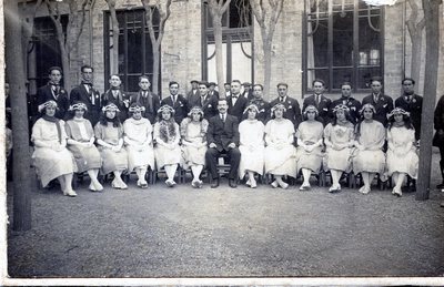 Fotografia antiga amb un grup del Ball de Gitanes. || CEDIDA