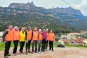 Els organitzadors del Centre Excursionista als peus de Montserrat.
