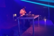 Mon Dj en un dels moments de l'actuació a La Fàbrica, de divendres passat - CEDIDA