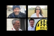 D'esquerra a dreta, Jordi Roig,  Joana Borrego, Toni Castillo i Roger Benet