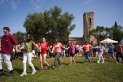 Un dels moments de ball de la matinal de l'Aplec de Castellar Vell.