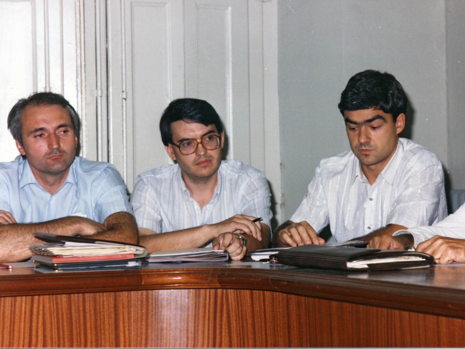 Josep Ramon Recordà, al centre. ||CEDIDA