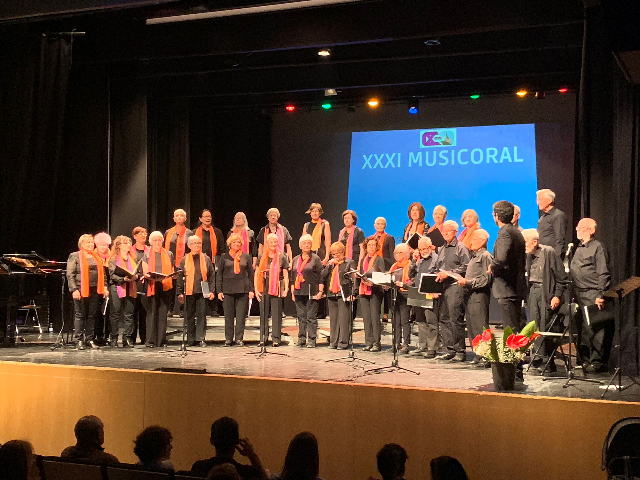 Coral Xiribec, amfitriona del Musicoral. || M. A.