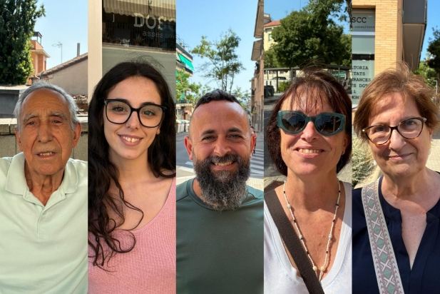 D'esquerra a dreta: José Medina, Paula Morante, Manuel González, Eva Ventura i Elidia Gonfaus