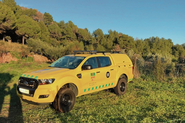 Imatge d’un nou vehicle dels ADF de Castellar del Vallès