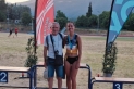 Daniela Gaitán amb la medalla d’or al Campionat de Catalunya.|Cedida
