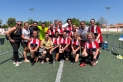 L’equip veterà femení de la UE Castellar amb el trofeu. | Cedida