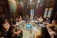 La Comissió Municipal de Protecció Civil, reunida dimecres a l’Ajuntament.