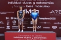 Sergio Kovacs al podi de Pamplona | Cedida