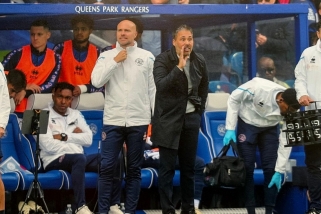 Calm i Cifuentes a Loftus Road, durant la temporada passada.