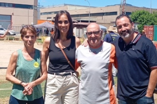 Yolanda Rivera i Nakor Bueno presents a l'aniversari del club  | Cedida