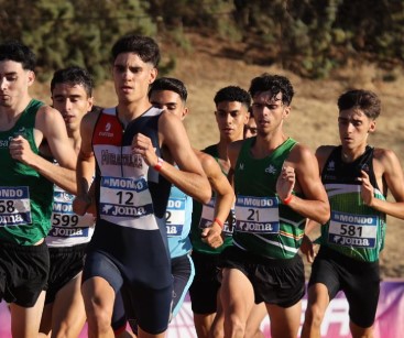 Bertran durant la cursa dels 1.500m | Cedida