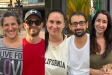 Meritxell Capdevila, Raul Moya, Begoña Delgado, Cristian Jiménez i Cristina Santacruz