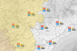 Mapa del temps d'aquest dilluns