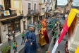 Un moment del Seguici Popular en el moment de passar pel carrer Major || O. Ferran