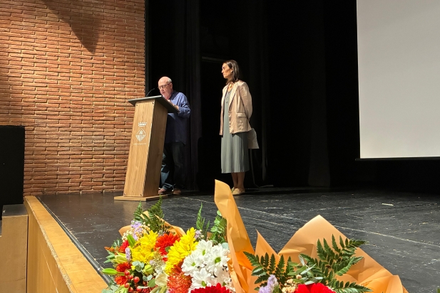 Anton Carbonell i Yolanda Rivera donant la benvinguda al curs | O.Ferran