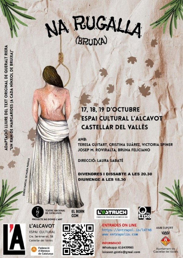 Cartell de 'Na Rugalla'. || CEDIDA