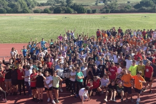 Els escolars que van participar a la Jornada Esportiva d'aquest 2025 || Servei Educatiu del Vallès Occidental VIII