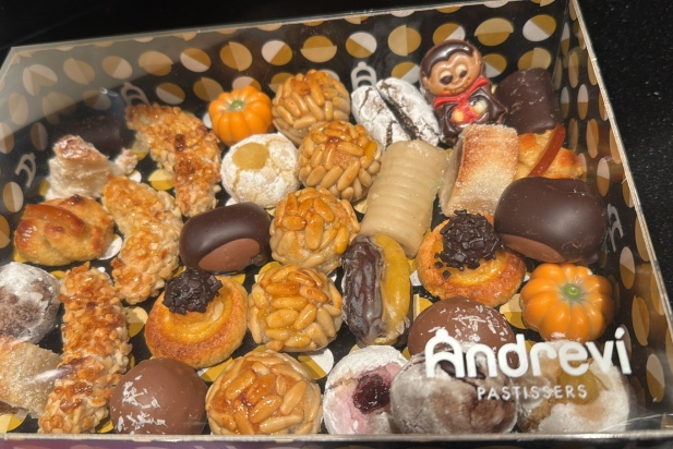 A la pastisseria Andreví elaboren més de 20 varietats diferents | Cedida A la pastisseria Andreví elaboren més de 20 varietats diferents | Cedida
