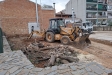 Les obres del pàrquing, que està situat a la cruïlla entre els carrers de les Llagostes i Josep Girbau i Homet