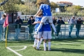 Els jugadors castellarencs celebren el segon gol del partit a Ripollet.