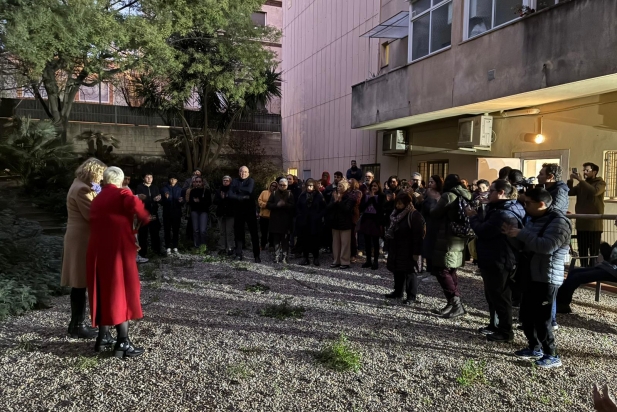 Al final de l'acte s'ha dut a terme un minut de silenci | O.Ferran