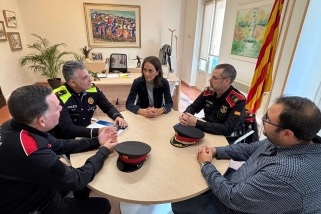 Reunió de treball entre els diferents cossos i autoritats dilluns passat